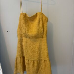 Superdown Mustard Sleeveless Dress